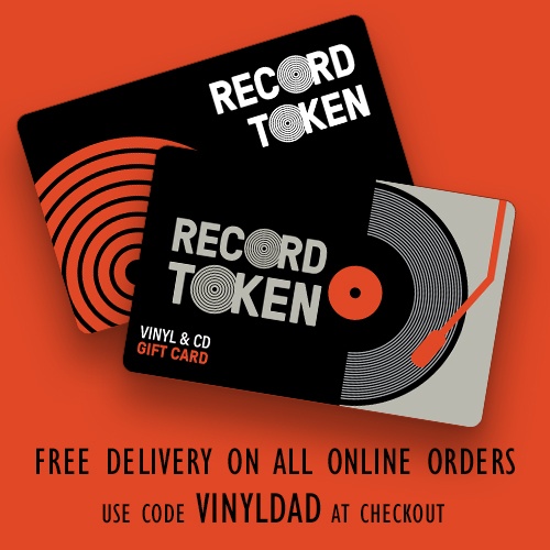 Free delivery on Record Tokens for Father's Day